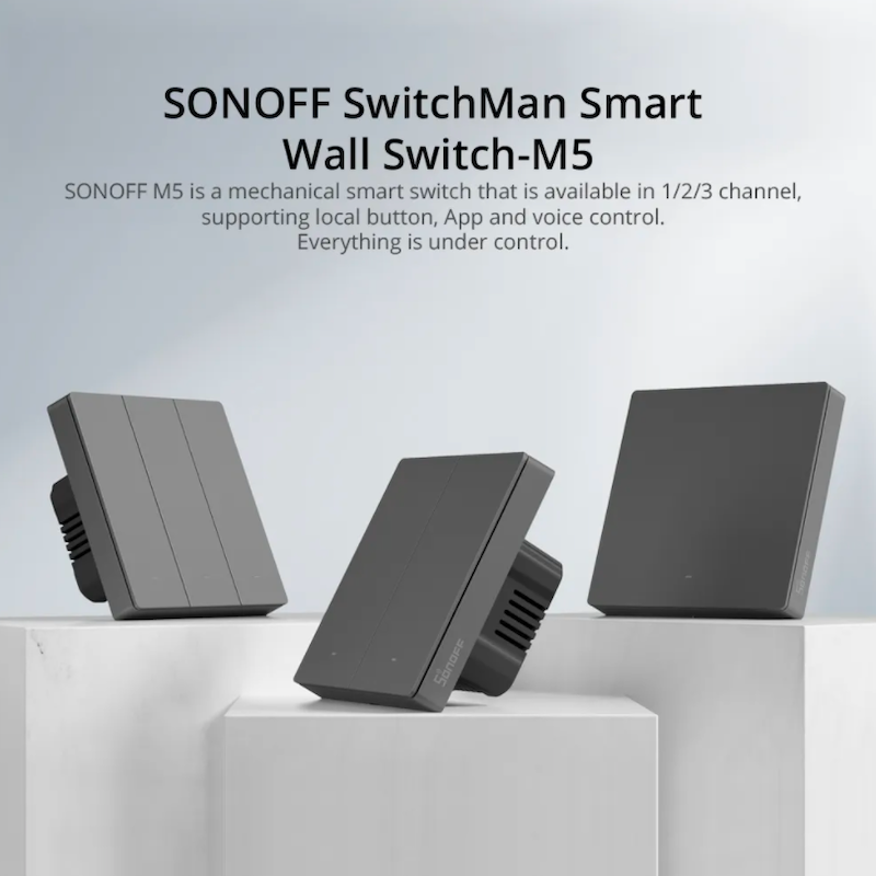 Branchement Sonoff Touch Interrupteur Mural Domotique 