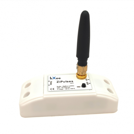 LIXEE - Zigbee 3.0 pulse meter (water, gas) - Jeedom and Home Assistant compatible