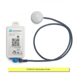 DRAGINO - LoRaWAN temperature and humidity sensor + external illumination probe