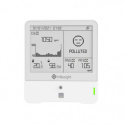 MILESIGHT - Capteur de qualité d'air Lorawan 9 en 1 (Option: HCHO)