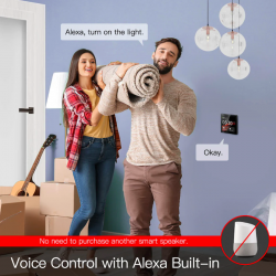 WIFI and Zigbee Tuya smart control panel (+ Alexa Built-in) - MOES