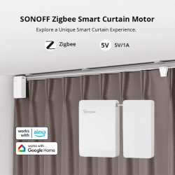 SONOFF - Zigbee 3.0 connected curtain motor (+ Remote control)
