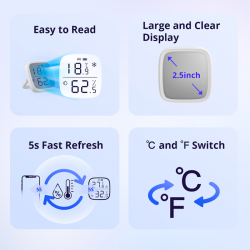 SONOFF - Zigbee 3.0 Temperature & Humidity Sensor with display