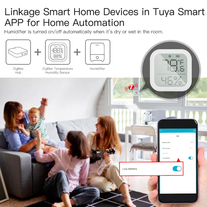 Acheter Tuya WiFi capteur de température et d'humidité avec écran