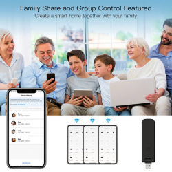 Universal Wireless WIFI IR TUYA USB Remote Control (Alexa and Google assistant compatible) - MOES