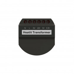 230VAC to 12 - 5 - 3.3VDC transformer - HEATIT CONTROLS