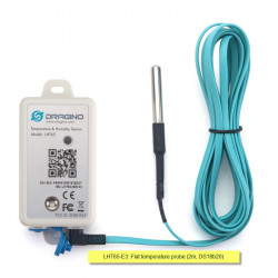 Capteur de température et d'humidité LoRaWAN + Sonde de température externe - DRAGINO