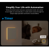 Interrupteur mural tactile intelligent TX Ultimate 2 touches - SONOFF