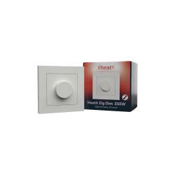 Dimmer switch Zigbee 250W Heatit Zig Dim - HEATIT CONTROLS