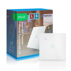 WIR - WIFI Tasmota Touch Connected Switch 1 Charge