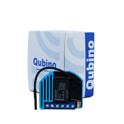 QUBINO - Micromodule commutateur 1 relai et consomètre Z-Wave ZMNHAA2