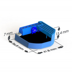 QUBINO - Micromodule commutateur 1 relai et consomètre Z-Wave ZMNHAA2