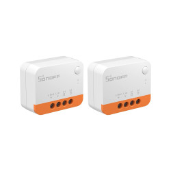 Pack de 2 commutateurs intelligents sans neutre Zigbee 3.0 ZBMINIL2 - SONOFF