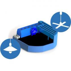 QUBINO - Micromodule commutateur 1 relai et consomètre Z-Wave ZMNHAA2