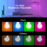 RECONDITIONNE - Ampoule connectée RGB+WW Zigbee (+ synchronisation musique) - MOES