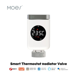 MOES - Zigbee Tuya intelligent thermostatic head
