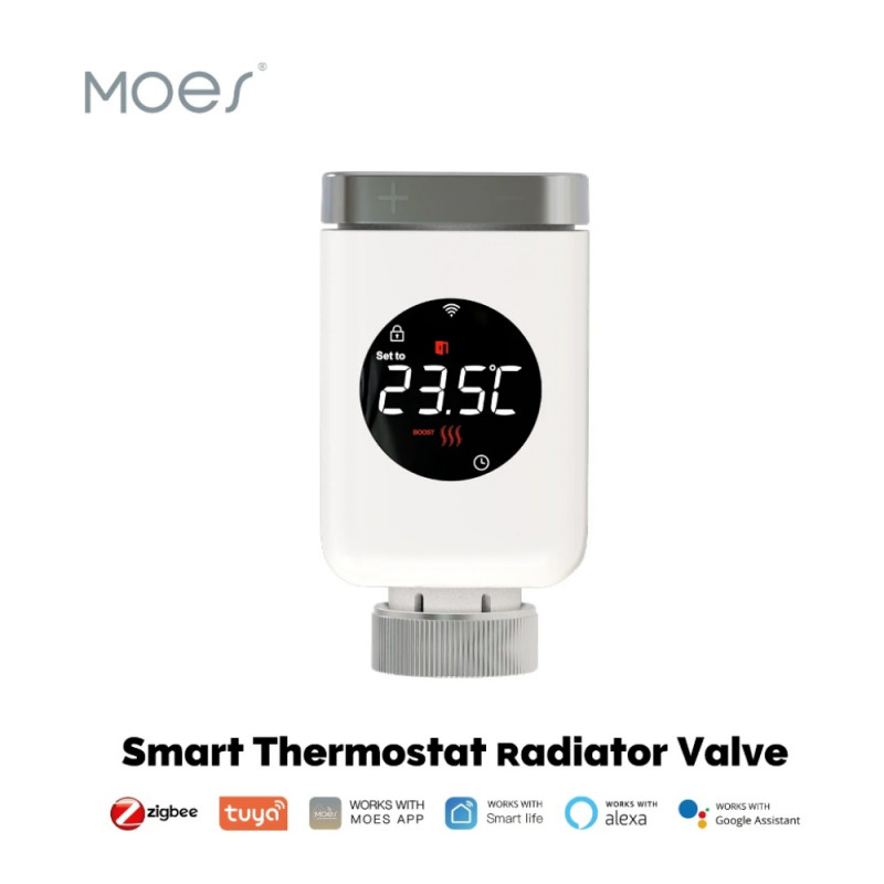 Tuya Zigbee SMART Heizkörper Thermostat Set Ventil Heizung Alexa Google  WLAN App