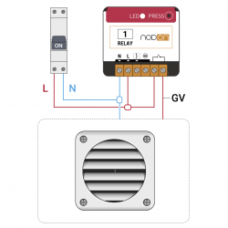 NodOn - Module Multifonction Zigbee NodOn SIN-4-1-20 (ON/OFF, Contact sec)