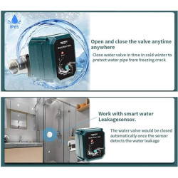 FRANKEVER - Zigbee Tuya Smart Water Valve (Zigbee2Mqtt)