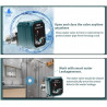 FRANKEVER - Vanne d'eau intelligente Zigbee Tuya (compatible Zigbee2Mqtt)