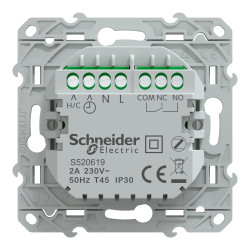 SCHNEIDER ELECTRIC – Zigbee 2A Wiser Odace kabelgebundener Thermostat weiß
