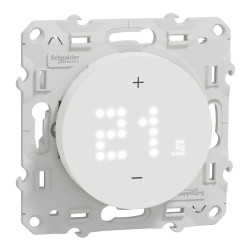 SCHNEIDER ELECTRIC - Thermostat connecté filaire Zigbee 2A Wiser Odace blanc