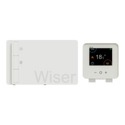 SCHNEIDER ELECTRIC - Kit thermostat connecté pour chaudière (On/Off et Opentherm) Wiser Génération 2