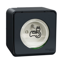 SCHNEIDER ELECTRIC - Reinforced Mureva Styl surface-mounted power socket for electric vehicle