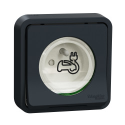 SCHNEIDER ELECTRIC - Reinforced Mureva Styl recessed power socket for electric vehicle