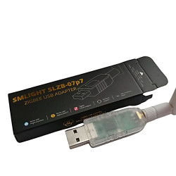 SMLIGHT - Dongle USB Zigbee CC2652P7 SoC + Antenne 3dB (Zigbee2mqtt et ZHA)