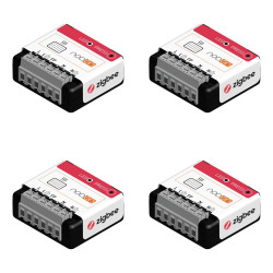 NODON - Pack 4x Heizmodule verbunden mit Zigbee 3.0 Treiber SIN-4-FP-21