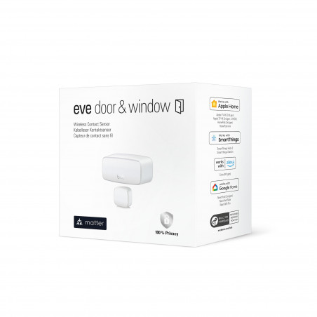 Eve Capteur De Contact Intelligent Eve Door Window Matter Over Thread