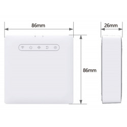 MOES - Thermostat programmable Zigbee Tuya Fil pilote + Mesure conso