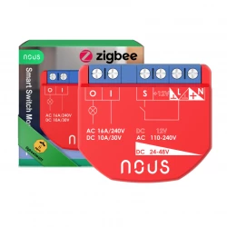 NOUS - Module Zigbee ON/OFF (10A DC, 16A AC) - 1 charge