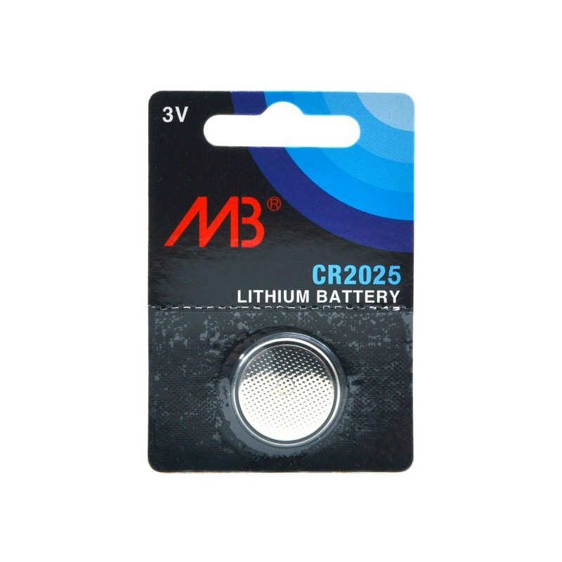 MICROBATT Pile bouton lithium CR2025 3V 160 mAh