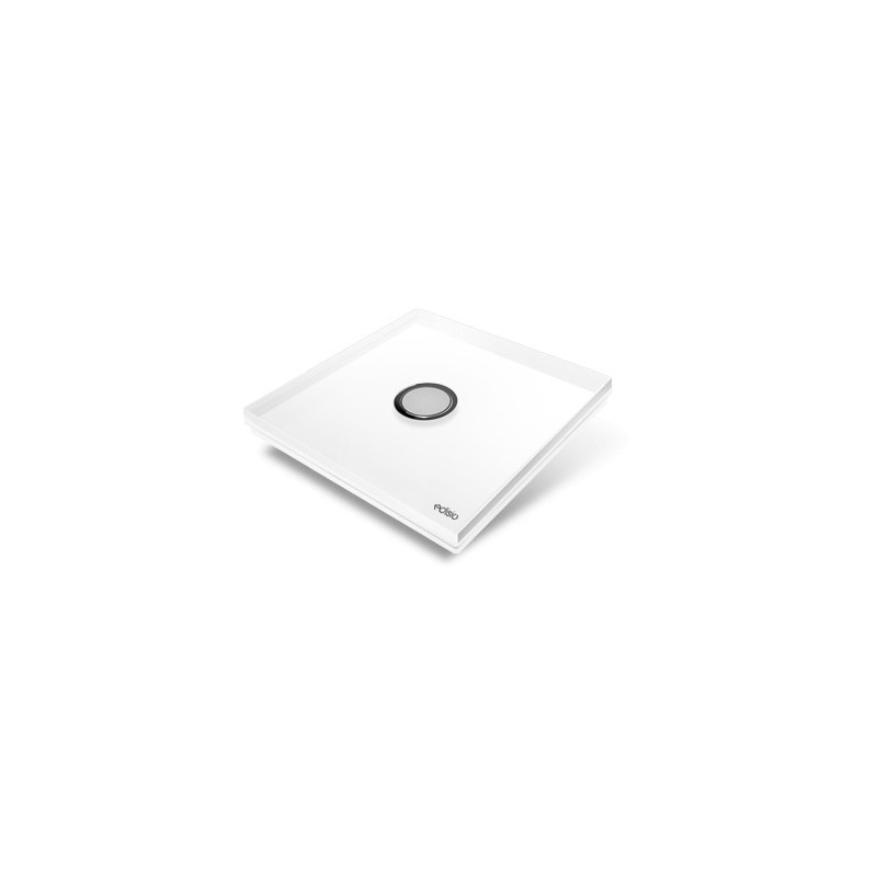 EDISIO - Diamond Switch white – 1 channels – white base