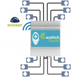 EWATTCH - EnOcean energy meter - 12 sub-metering by current clamp