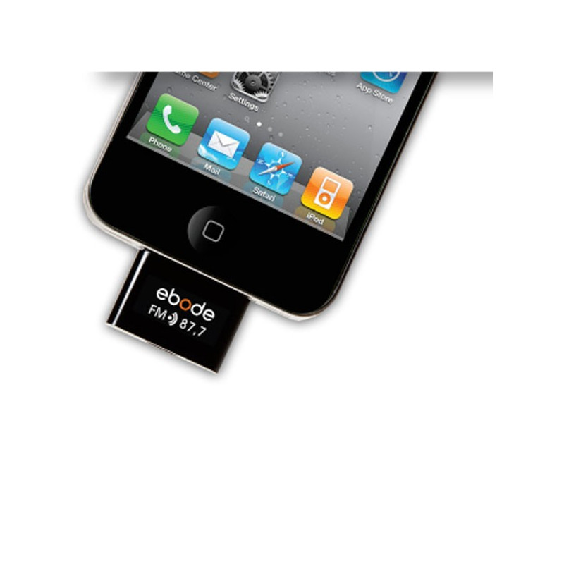EBODE Transmetteur FM pour iPhone/iPod/iPad