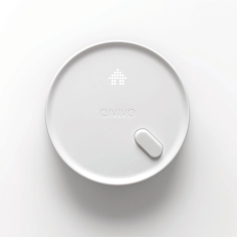 QIVIVO - Thermostat Connecté Qivivo (Compatible Gaz, Fioul, Bois et Pompe à chaleur)