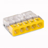 WAGO - Borne pour boîtes de dérivation WAGO 2273 - 5 X 0,5 à 2,5mm2