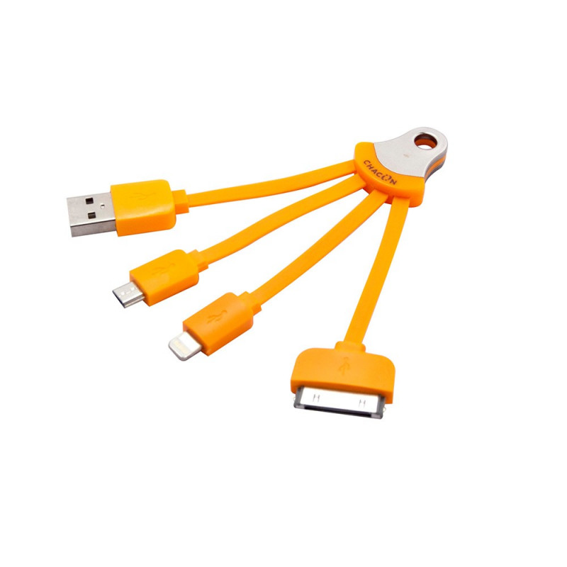 CHACON - Câble de chargement USB 3 en 1