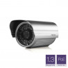 FOSCAM Caméra IP PoE HD extérieure infrarouge 960p (H264), 1.3Mp Argent