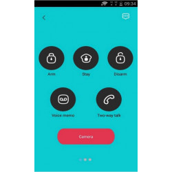 CHACON - Système d'alarme GSM/SMS sans fil tactile