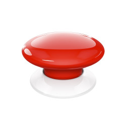 FIBARO - Contrôleur de scènes Fibaro Button Z-Wave+, rouge