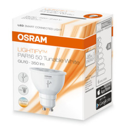OSRAM - Spot connectée Lightify GU10 Blanc